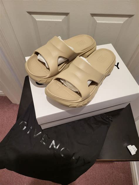 women givenchy slides|Givenchy marshmallow slides 35.